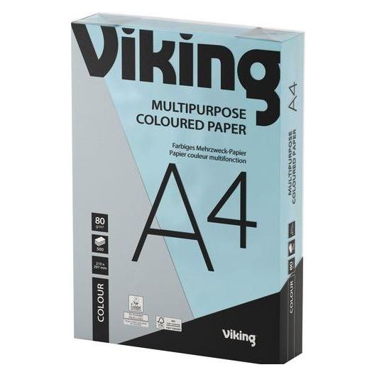 Office Depot Kopierpapier Contrast A4 80g/qm pastellblau (A4, 80 g/m²) (3213959)