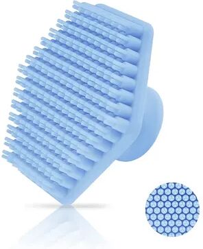Perfect Picks Market Mens Silicone Facial Cleaning Brush Deep Clean & Massage Scrubber light Blue