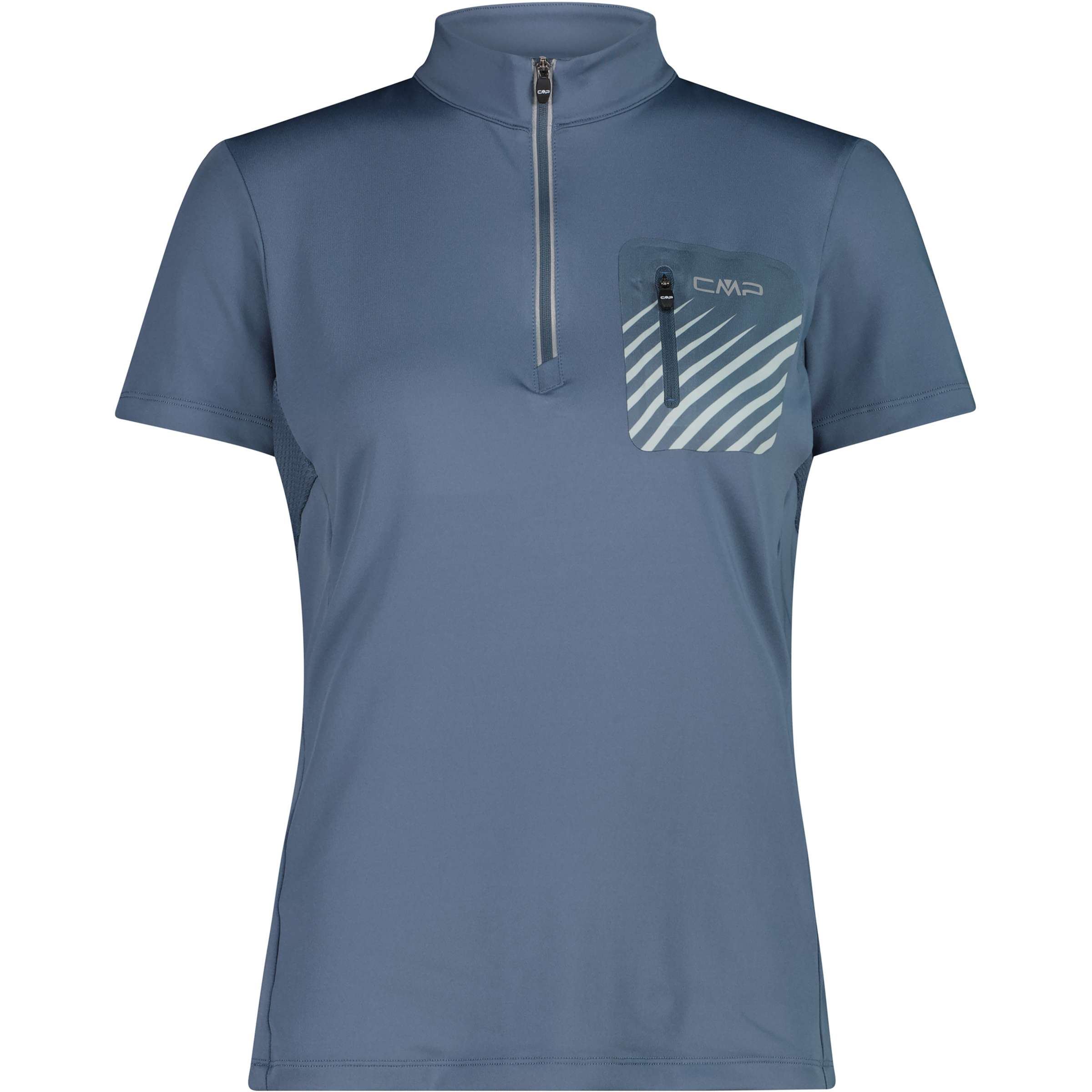 CMP Radtrikot Damen Radtrikots blau Größe L Mountainbike | Gravel Elastisch