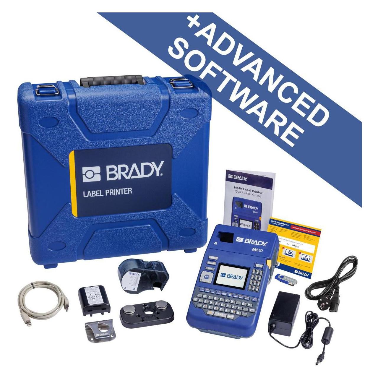 Brady M510 Portable Label Printer (M510-KIT-EU-BWS)