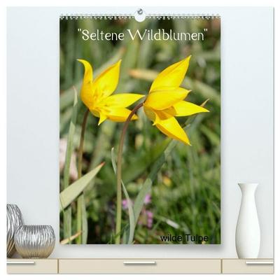 'Seltene Wildblumen' (hochwertiger Premium Wandkalender 2027 DIN A2 hoch), Kunstdruck in Hochglanz