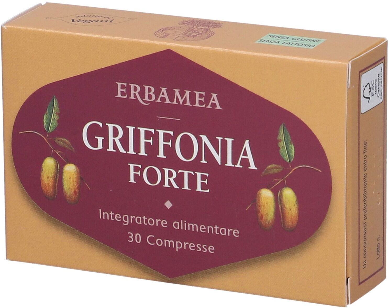 ERBAMEA Srl Erbamea, Griffonia Forte, 30 Compresse
