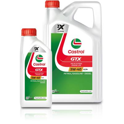 Castrol 6 L GTX 5W-40 A3/B4 [Hersteller-Nr. 15F687]