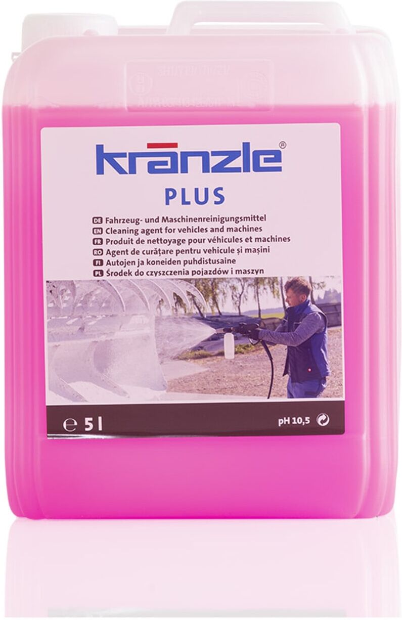 Kränzle Reinigungsmittel Plus aus biologisch abbaubaren Substanzen 5 Liter, 412721)