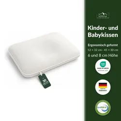 hERZtal Orthopädisches Kinder- und Babykissen - 2-5 Jahre