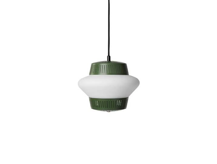 Warm Nordic Suspension Opal Arch pine green, opale sablée