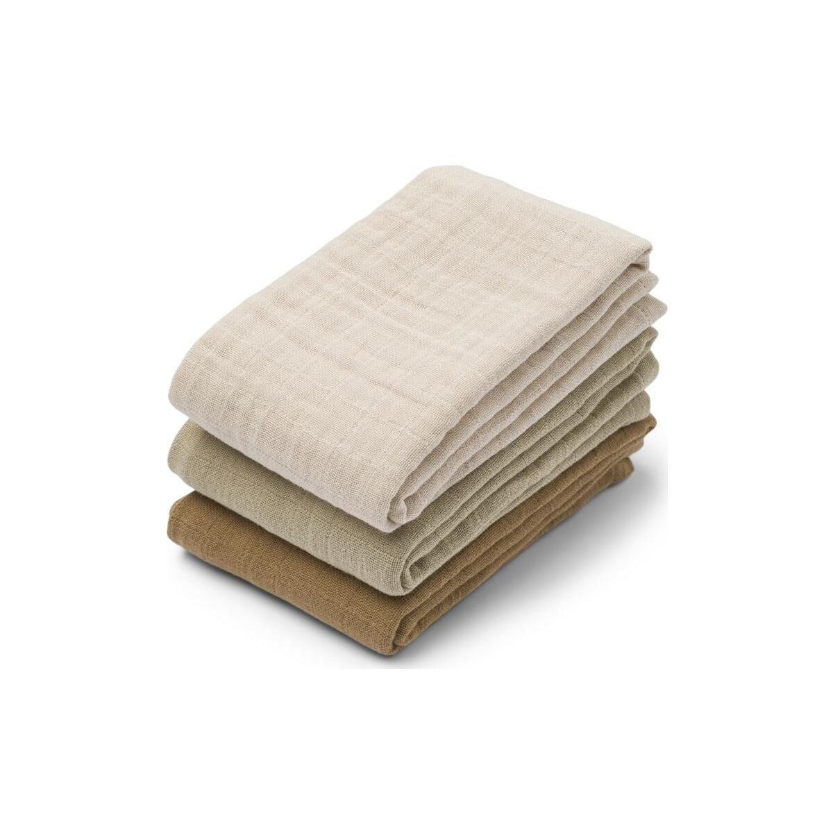 Liewood Lewis Muslin Cloth 3-Pack sandy mix (2498) ONE SIZE LW20209-2498-ONE SIZE-CU