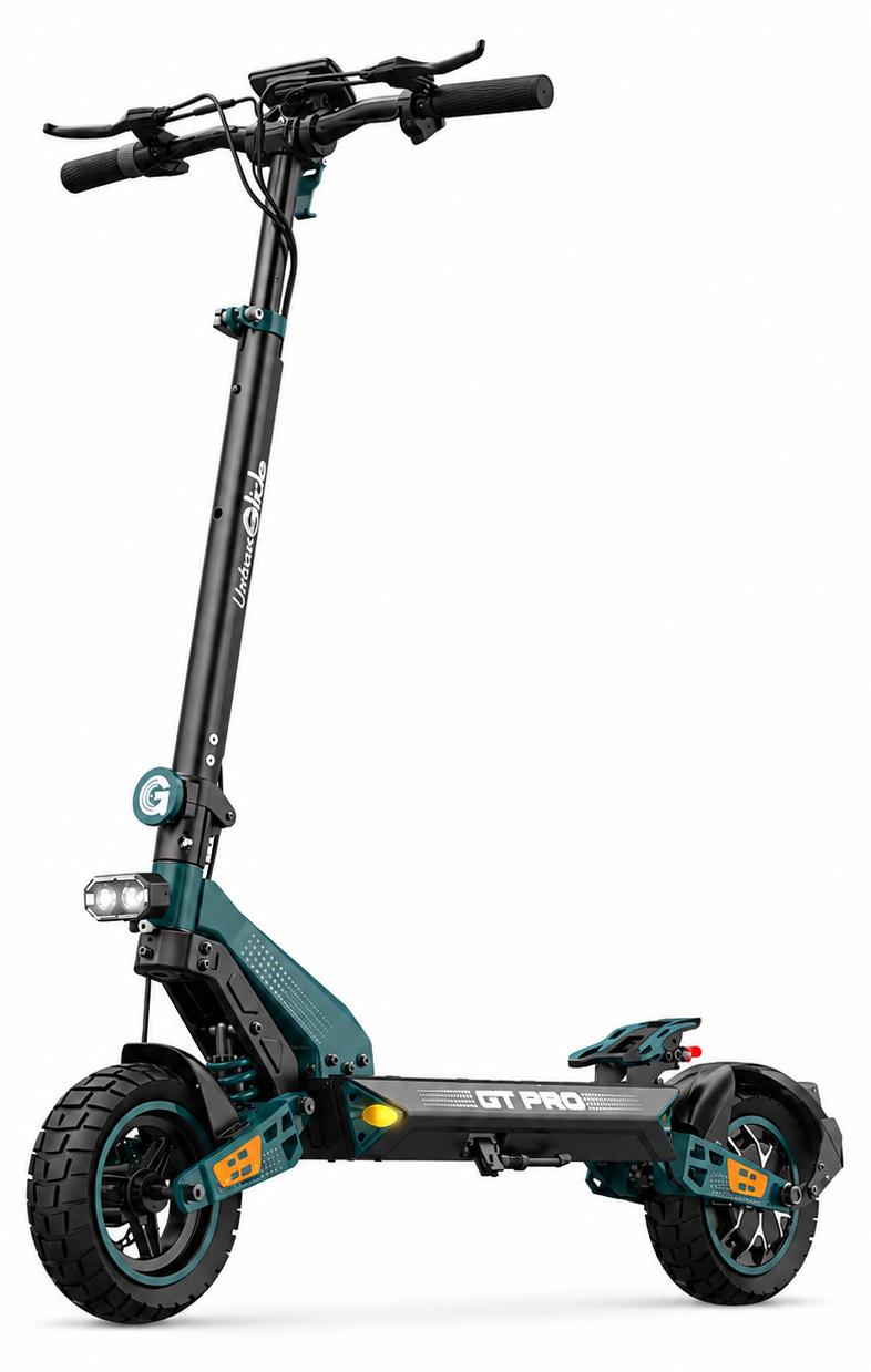 Elektroroller für Erwachsene UrbanGlide GT PRO - Reichweite 80 km - 11-Zoll-Tubeless-Geländereifen - 48-V-Akku - Doppelte Scheibenbremse - IPX5