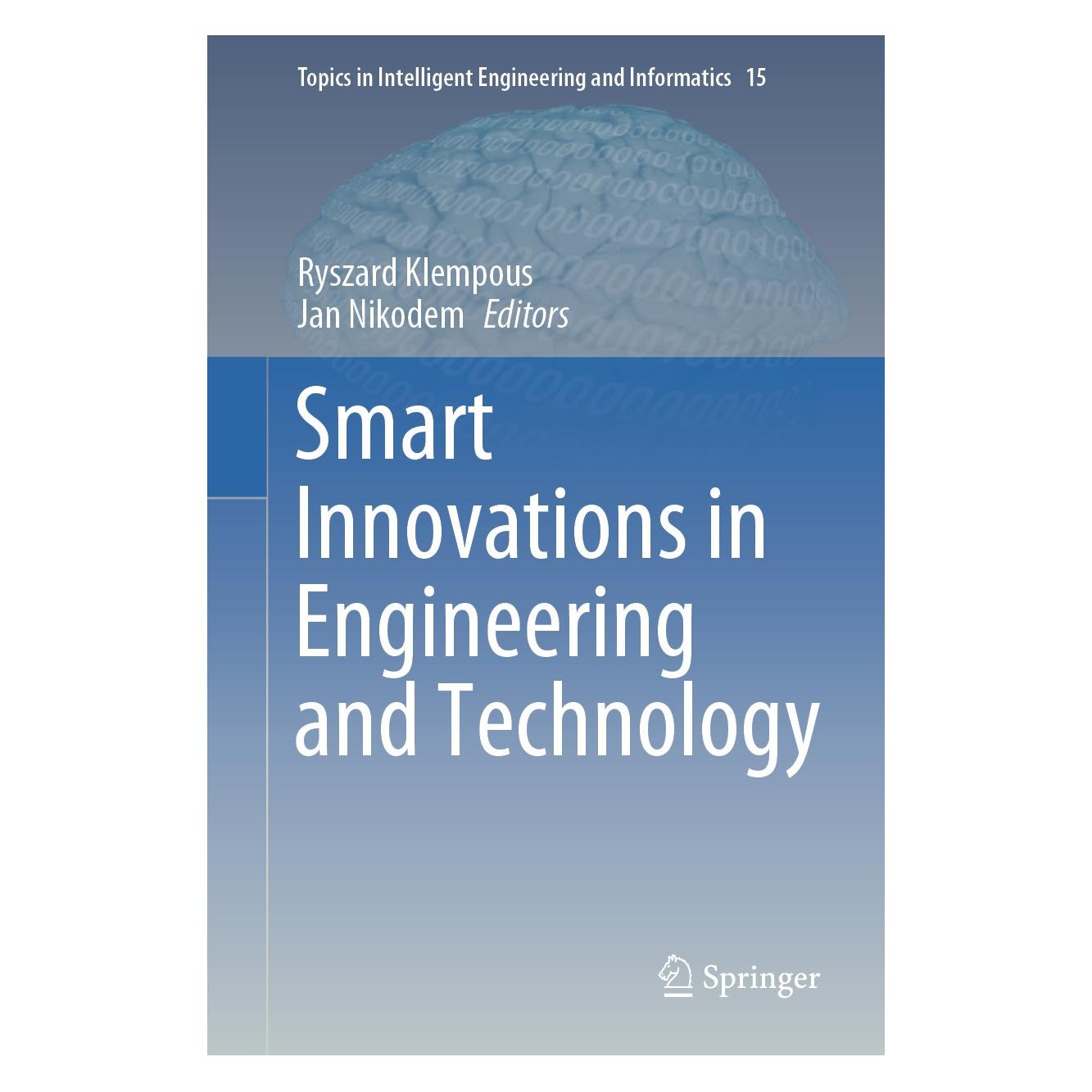 Springer Smart Innovations in Engineering and Technology (Englisch, Hardcover, Jan Nikodem, Ryszard Klempous) (9783030328603)