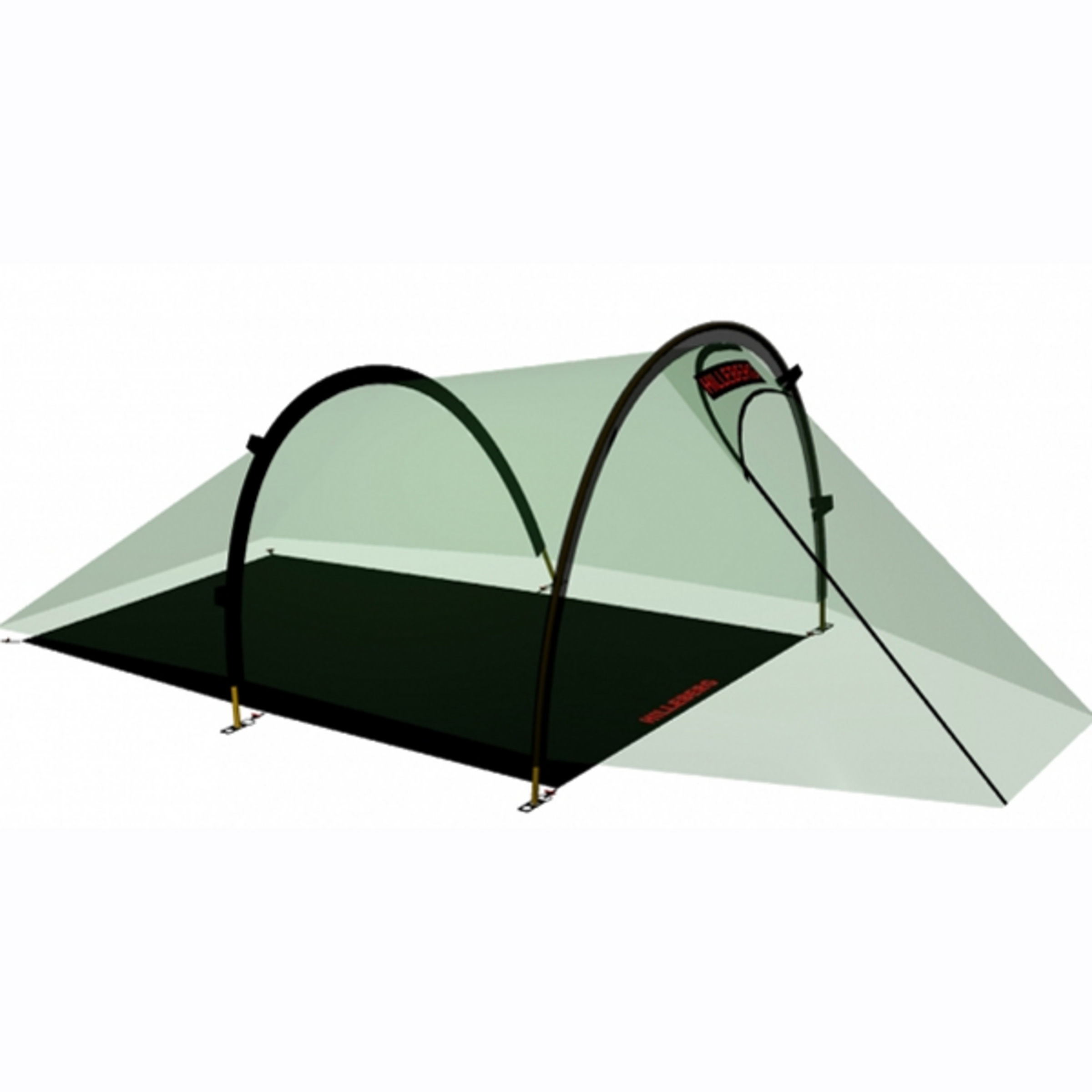 Hilleberg Anjan 2/ 2GT Zeltunterlage Zeltunterlagen schwarz Trekking