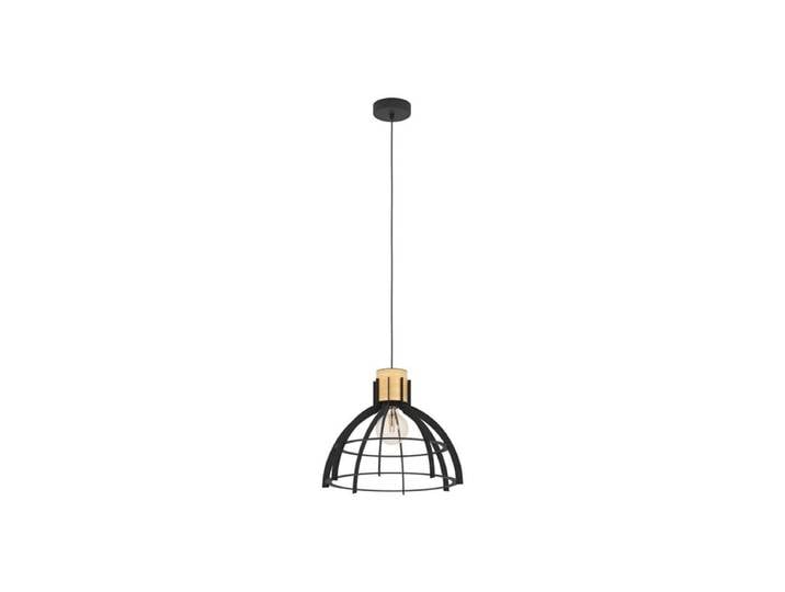 EGLO STILLINGTON PENDELLEUCHTE E27 SCHWARZ/HOLZ