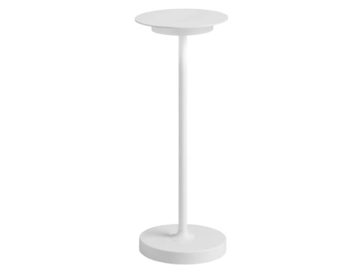Lampe de table sans fil blanc mat