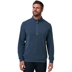 TRAVISMATHEW Pullover Cloud 1/4 Zip, blaugrau