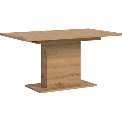Esstisch HOME AFFAIRE "Motus, ausziehbar 150 -190 cm, inklusive 40 cm Einlegeplatte", braun (artisan oak nachbildung, artisan oak nachbildung, artisan oak nachbildung), B:150cm H:76cm T:90cm, Tische, Esstisch, Säulengestell mit Bodenplatte, Tisch,...