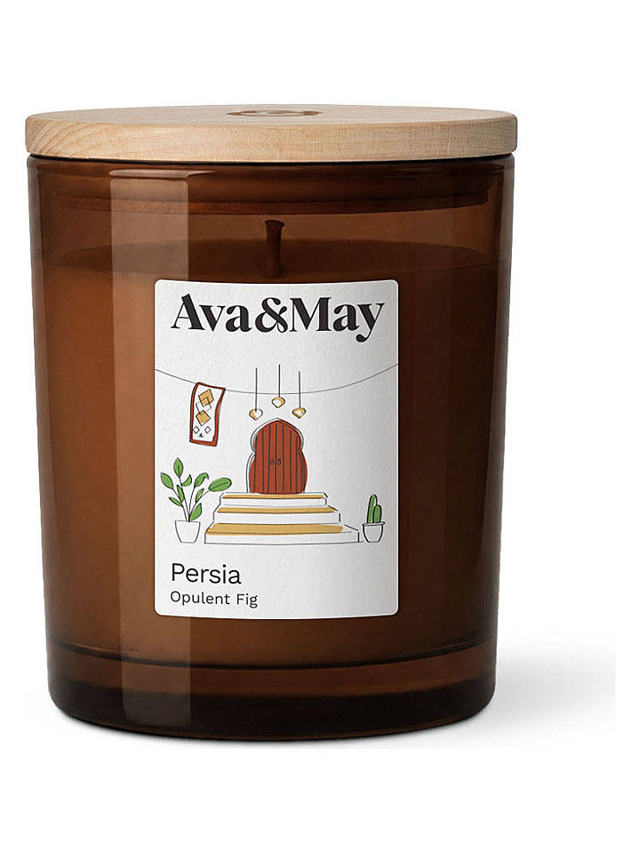 AVA&MAY Duftkerze "Persia" in Braun - 220 g - onesize