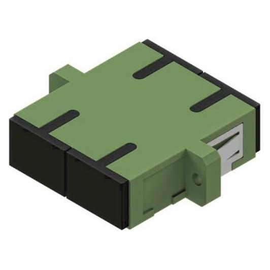 Zellner group LWL Kupplung SLVZAA11DPGN SCD/APC Standard OS2 grün (SLVZAA11DPGN)