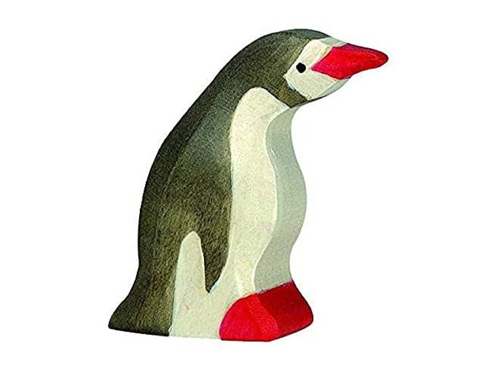 Holtztiger HT80213 Pinguïn, klein, hoofd vooruit, diverse kleuren