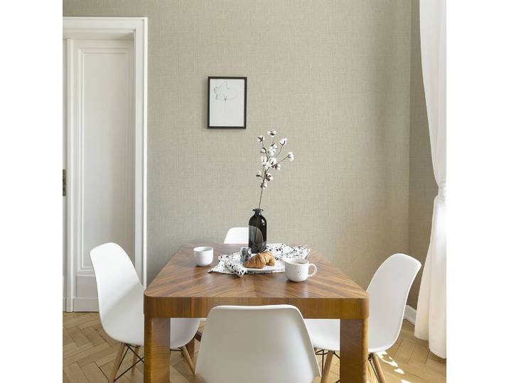 Papier peint intissé Royal Silk 52 x 1005 x 0cm Beige
