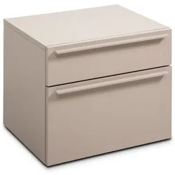 Morassutti Nachttisch Senza Tempo Lack Beige Sand