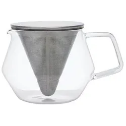 Carat, Teekanne, KINTO – Teekanne mit Edelstahl-Teesieb, 600 ml (0.60 l)