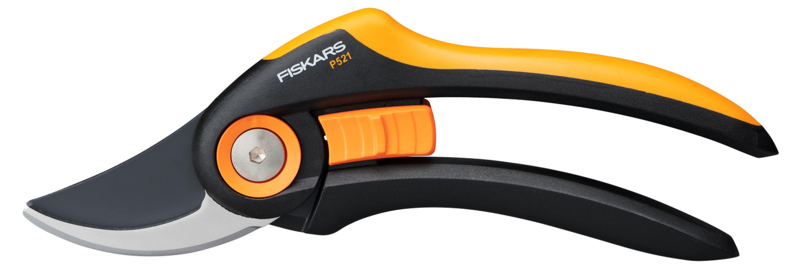 Fiskars Plus Bypass-snoeischaar P521 oranje/zwart