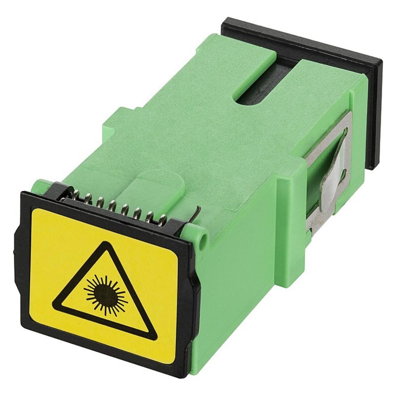 Metz Connect 1509001H-I OpDAT Kupplung SC-S APC shutter (Netzwerk Kupplung) (1509001H-I)