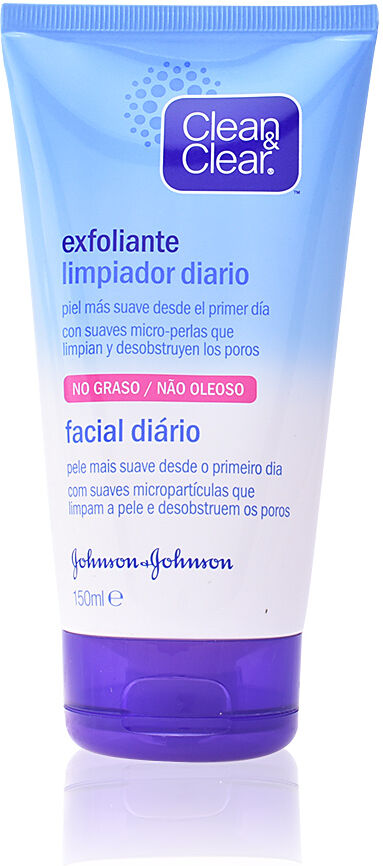 Clean & Clear exfoliante limpiador diario 150 ml