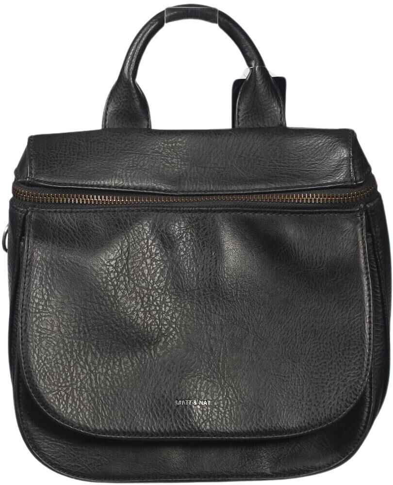 Matt Nat Damen Handtasche klein, Schwarz, Kunstleder - Second Hand