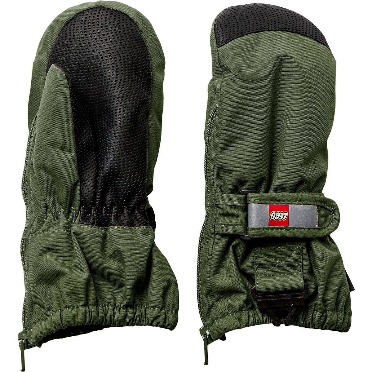 LEGO® kidswear LWARIPO 703 - Mittens W/Mem. dark green (8029) 80 60-22871-0-8029-80