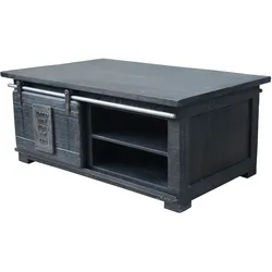 3S Frankenmöbel »Cosma« Massivholz Couchtisch III grau