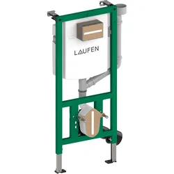 LAUFEN INEOLINK Installationselement, mit Spülkasten, für Wand-WC, mit Geruchsabsaugung, H9201180000001