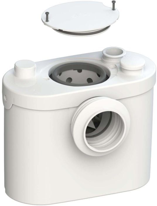 SFA Sanibroy Pro UP WC-Hebeanlage 0014UP weiß, zum Anschluss an WC und Waschtisch