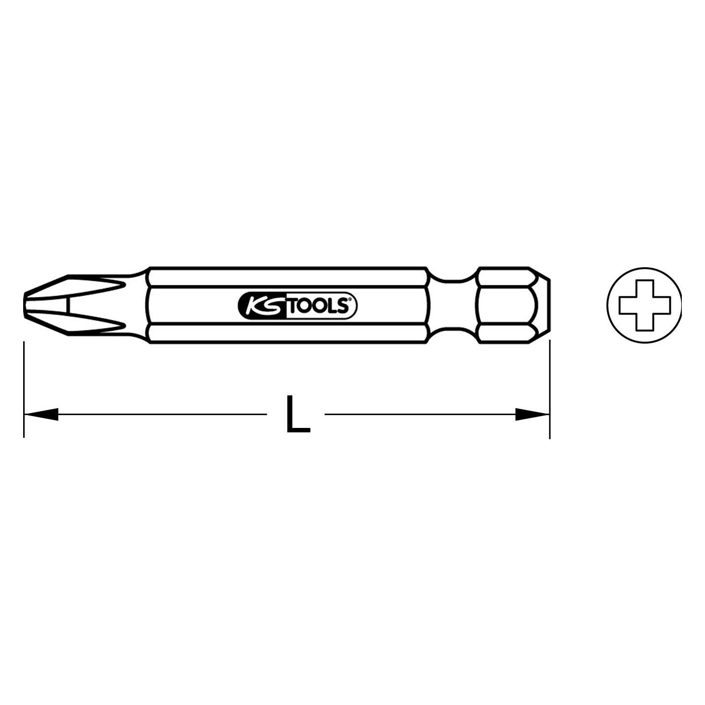 KS Tools 911.3342 (Sechskant (hexagonal)) (911.3342)