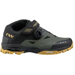 Northwave, Herren, Veloschuhe, Enduro 2 Mid (39), Grün, Schwarz