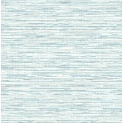 Seabrook Designs Sky Wave Stringcloth Unpasted Wallpaper