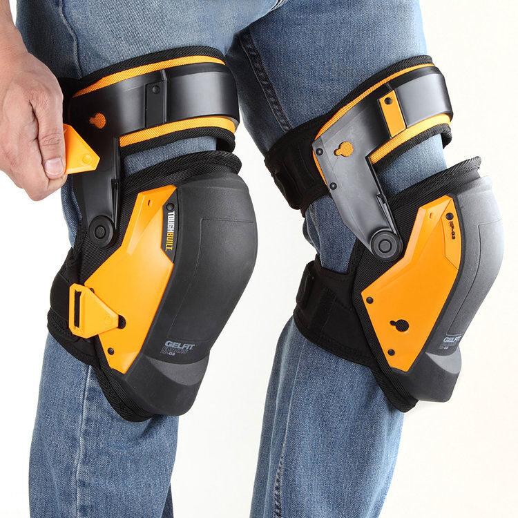 TOUGHBUILT INDUSTRIES Genouillères articulée GELFIT Fanatic maintien cuisse TOUGHBUILT TB-KP-G3-BEA Jaune
