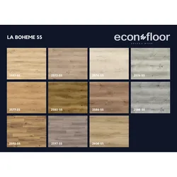 econfloor Vinylboden La Boheme 55 Paket: 2,65 m2 (9 Stück)