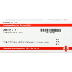 Capsicum D12 Ampullen 8 ML
