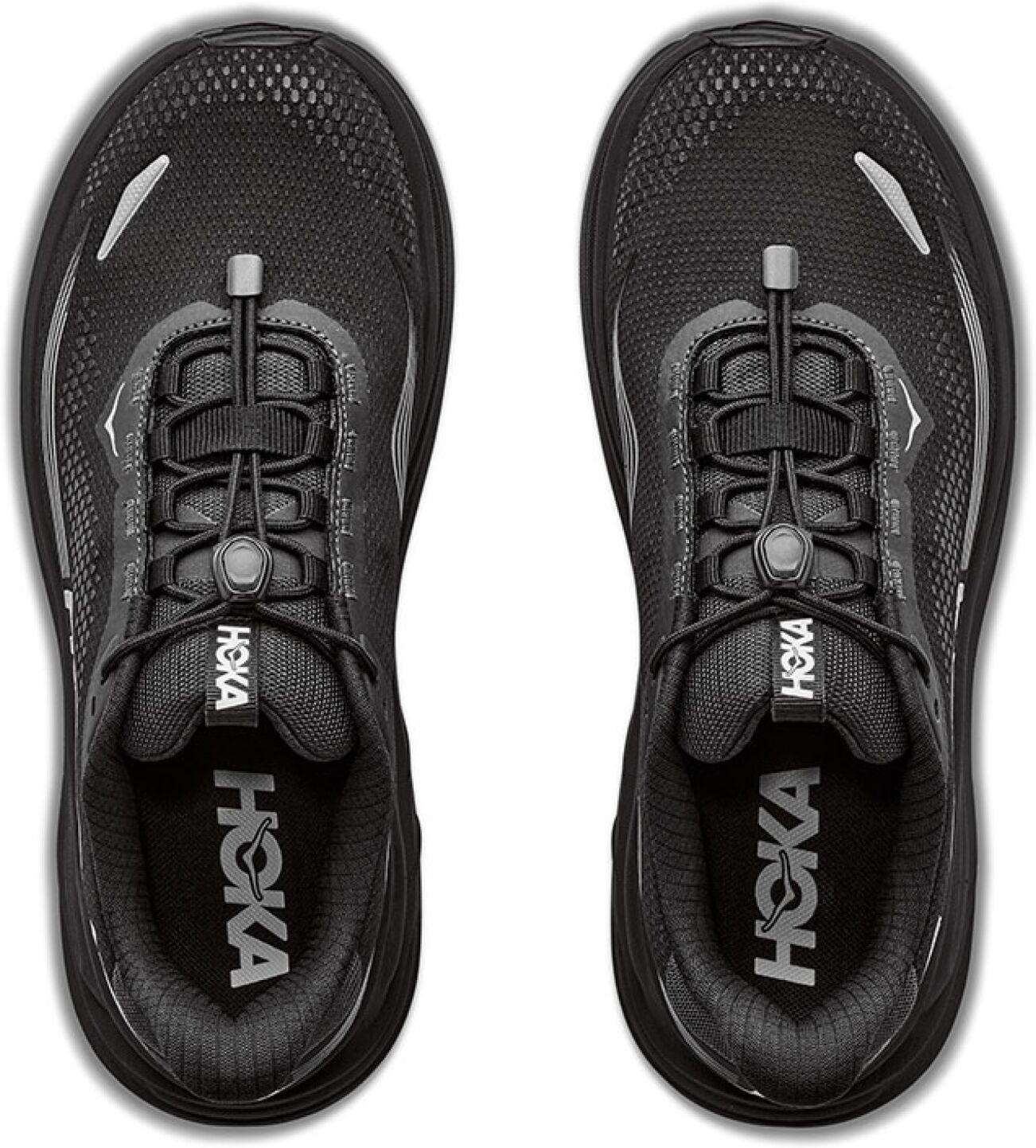Hoka Clifton 11 GTX juoksukengät (miehet) - Black/Black, 44 ⅔