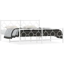 vidaXL, Bett, Louise With headboard & footboard (183 x 213 cm)
