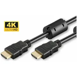 MicroConnect HDMI High Speed cable, 7,5m (7.50 m), Videokabel, Schwarz