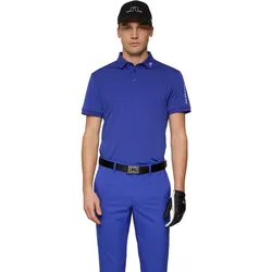 J. LINDEBERG Polo Tour Tech Slim, dunkelblau