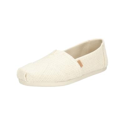 Slipper TOMS "TOMS Slipper Textil", Damen, Gr. 42, beige (natural), Textil, Schuhe Slipper