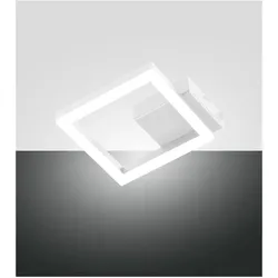 Fabas Luce, Deckenleuchte, Bard LED Wandleuchte 11W dimmbar warmweiss Weiss 3394-24-102 (1080 lm)