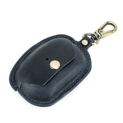 CONTACTS Family Leather Hook Case For Sony WF 1000XM5 Wireless Earbuds blue
