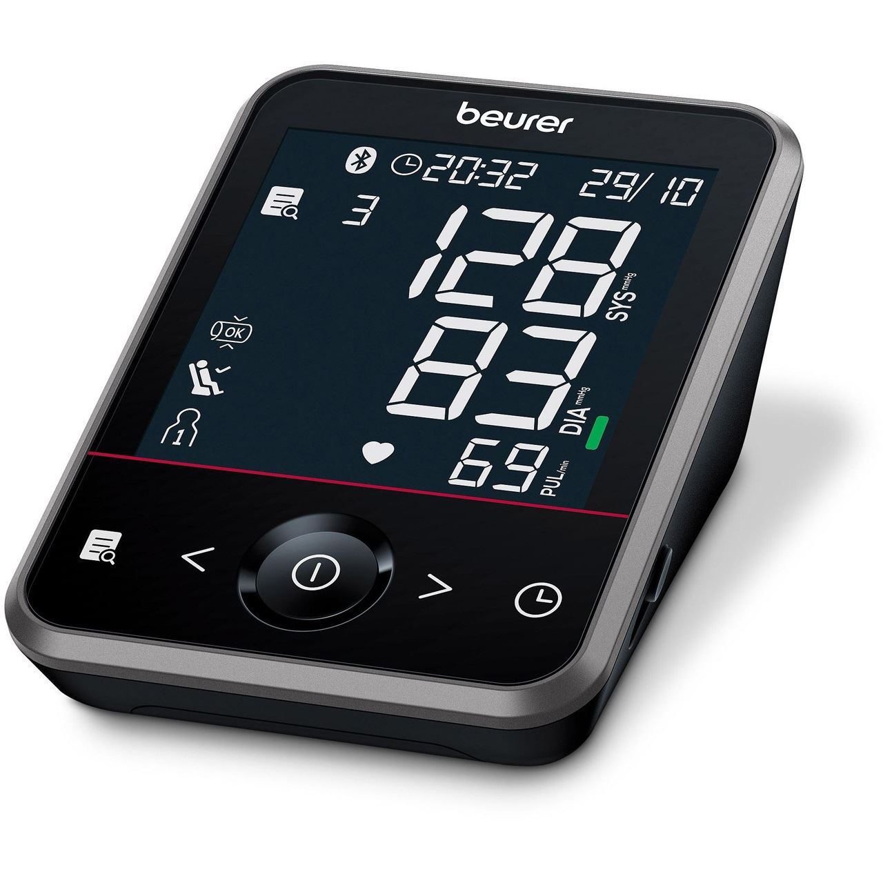 Beurer BM 64 Oberarm (schwarz, Bluetooth)