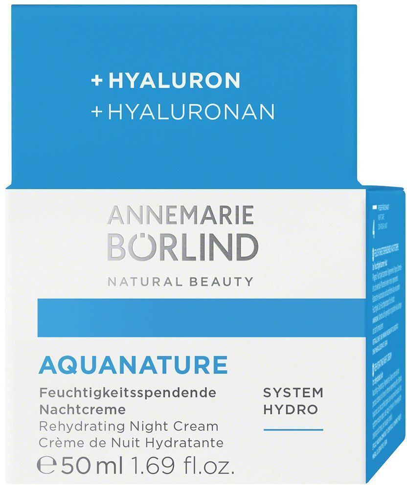 ANNEMARIE BÖRLIND Börlind AquaNature Nachtcreme 2x 2x50 ml