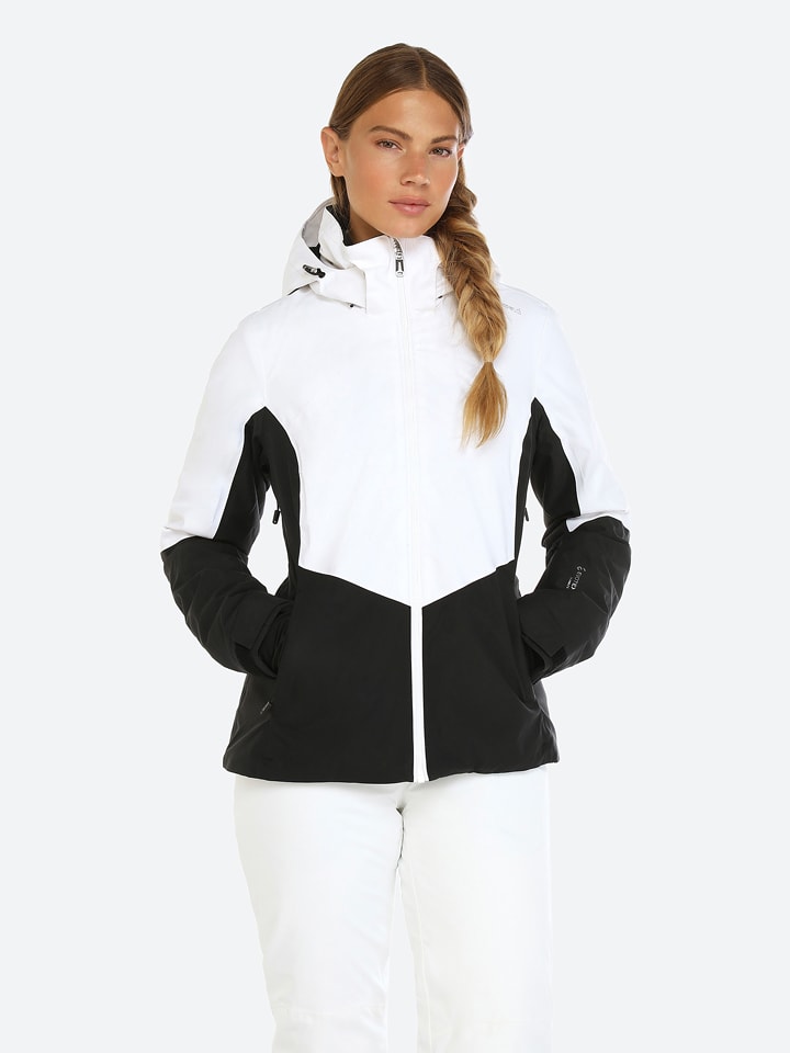 Fischer Ski-/ Snowboardjacke "Stella" in Weiß/ Schwarz - M