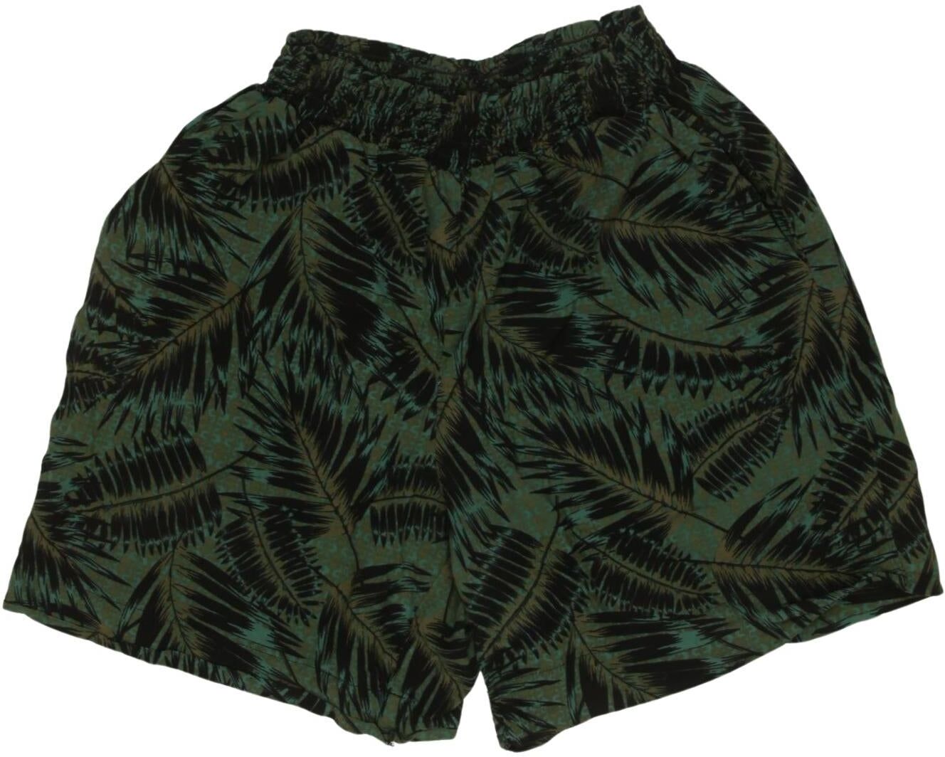 Noisy May Damen Shorts, Grün, Gr. S, Viskose - Second Hand