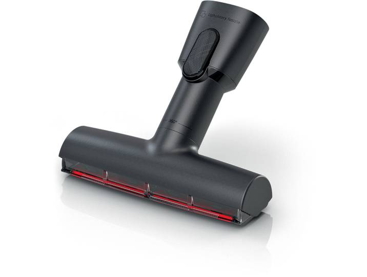 BOSCH XXL-Polsterdüse XXL-Polsterdüse BHZUNGXXL, 360 Rotation, großer Bürstendurchmesser , schwarz, B:19cm H:5,6cm T:17,7cm, Staubsaugerdüsen, ideal zur Fahrzeug-Innenreinigung, Original-Zubehör, schwarz, XXL-Polsterdüse